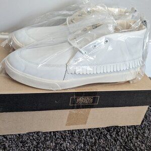 Generic Surplus Mohawk Leather (white) M01MK03WHT - Men Size 8.5 (fit my 9.5)